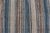 Versatile Striped Design and Natural Brown, Cream, and Blue Flat-Weave Kilim 7'9 X 11'10 For Sale - Image 9 of 15