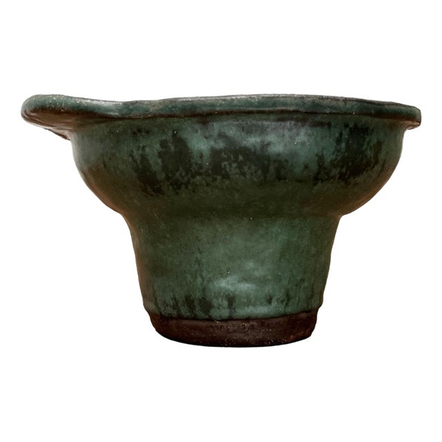 Mid-Century German Minimalist Studio Pottery Bowl, 1960s For Sale