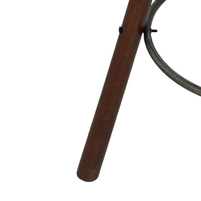 Spanish Brutalist Marbella Bar Stool by Sergio Rodrigues for Confonorm, 1970s For Sale - Image 6 of 8