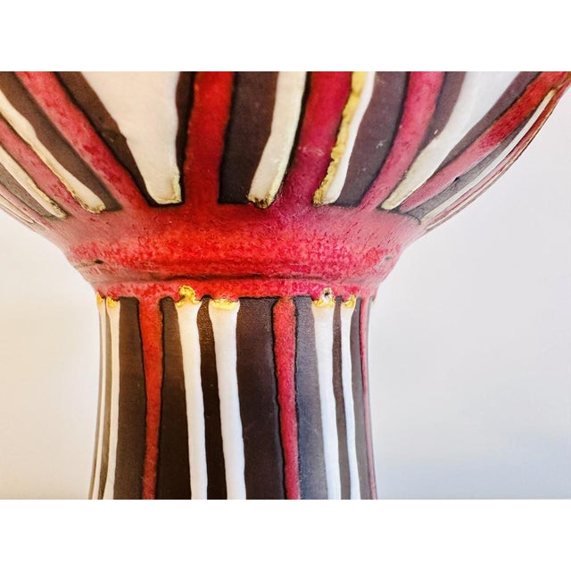 1980s Studio Ceramic Vase by Heidi Kippenberg, Germany, 1980s For Sale - Image 5 of 16