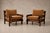 Mid-Century Modern Brazilian Modern Armchair in Imbuia Wood and Cognac Velvet, Brazil, 1960s For Sale - Image 3 of 18