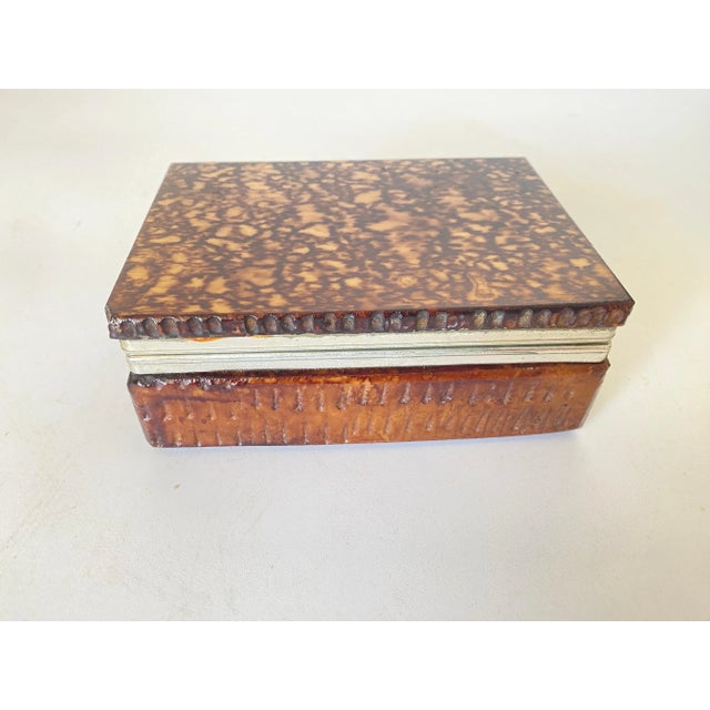1970s Onyx Box in Brown, Italy, 1970s For Sale - Image 5 of 7