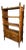 Tommy Bahama Rattan Bamboo & Wood Bookcase For Sale