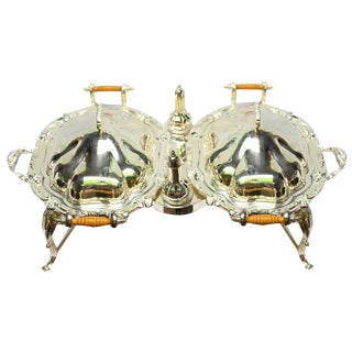 Silver Plate Food Warmer, Sheffield For Sale