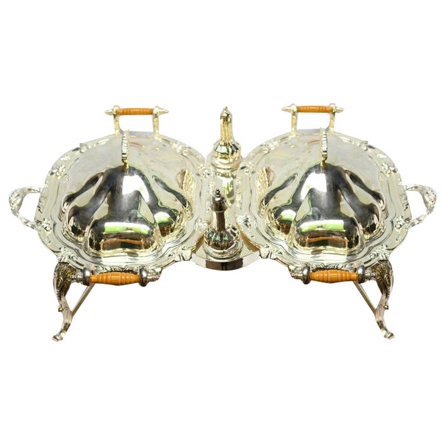 Silver Plate Food Warmer, Sheffield For Sale