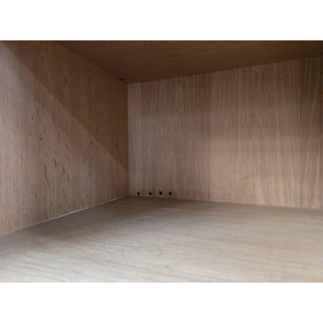 Vintage Cabinet and Secretaire in Light Oak by Hans J. Wegner for Ry Møbler, 1970s For Sale - Image 16 of 18