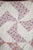 American Antique 1910s-30s Pink and White Quilt - Floral Quilt For Sale - Image 3 of 12