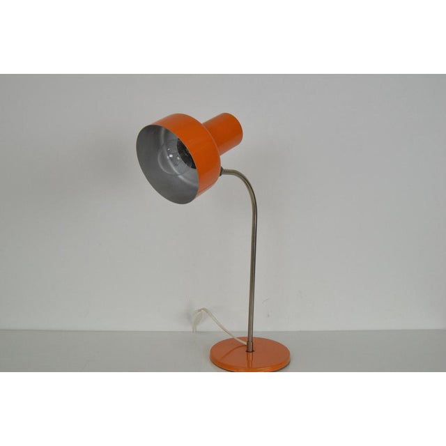 Gold Mid-Century Adjustable Table Lamp, 1970s For Sale - Image 8 of 15