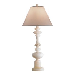 Currey & Company Farrington White Table Lamp For Sale