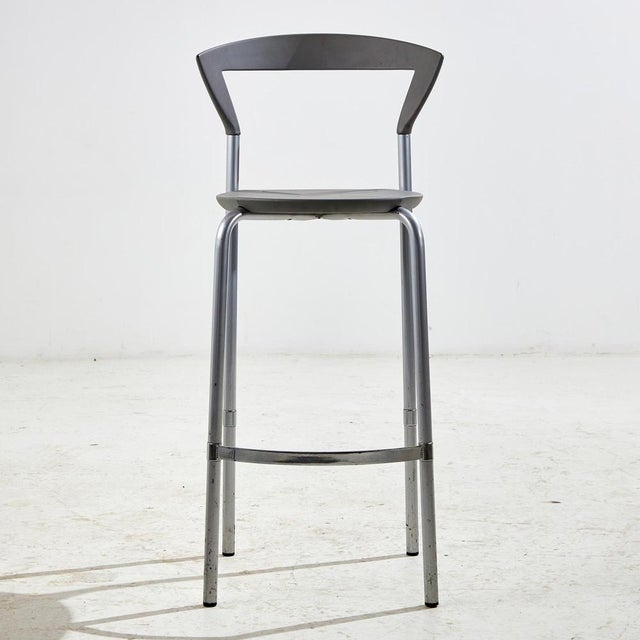 Set of Opus Bar Stools by Pelikan Design for Bent Krogh For Sale - Image 3 of 18