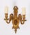 This is a fine antique French pair of ormolu wall lights, dating from circa 1880. They are in the classical Louis XVI...