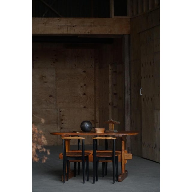 Swedish Oval Dining Table in Pine, 1930s For Sale - Image 16 of 18