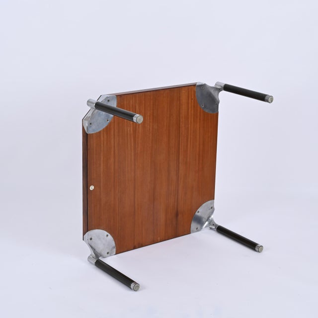 Square Urio Coffee Table attributed to Ico Parisi for Mim Roma, Italy, 1960s For Sale - Image 12 of 16