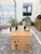 As a nightstand, this sugar chest doesn’t just hold your bedside essentials—it anchors the room with history. Its scrubbed...