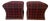 Custom Ralph Lauren Plaid Storage Ottomans -a Pair For Sale
