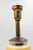 Royal Worcester 1950s Hand-Painted Floral Porcelain Table Lamp With Cast Brass Acanthus Base For Sale - Image 4 of 9