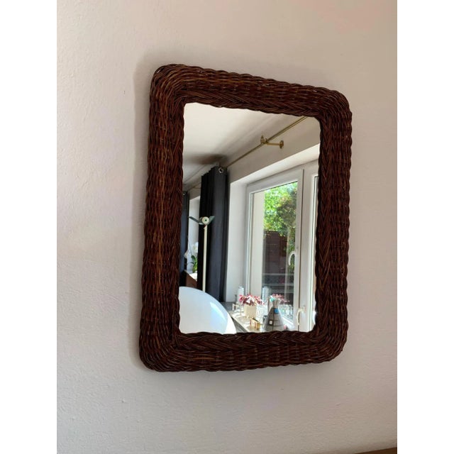 Mid-Century Modern Italian Mirror, 1960s For Sale - Image 3 of 7