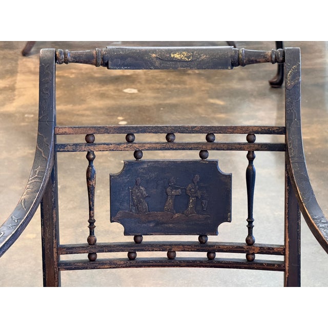 19th Century Regency Arm Chair For Sale - Image 6 of 17