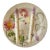 Antique K&g St. Clément French Majolica Asparagus Plate — Art Nouveau For Sale