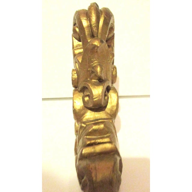 French Rococo Gold Plaster Bookends a Pair Chairish