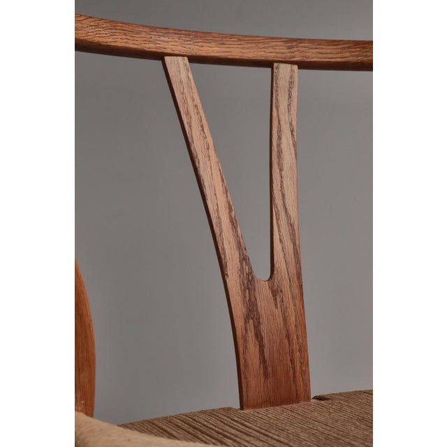 Wishbone Chairs by Hans J. Wegner for Carl Hansen & Sons, 1960s, Set of 6 For Sale - Image 14 of 18