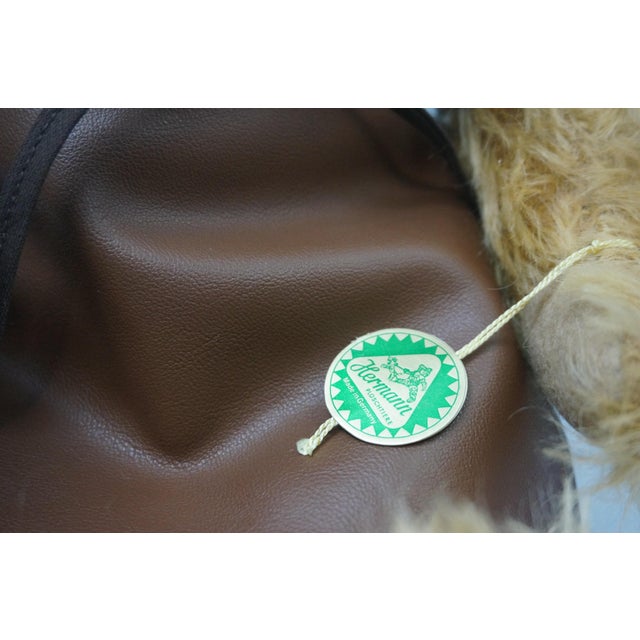 Traditional Limited Edition Hermann Coburg "Bavarian Beer Brewer" Mohair Teddy Bear - No. 198/500 For Sale - Image 3 of 7