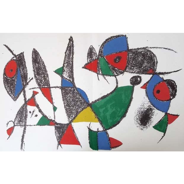 Artist: Joan Miro Country: Spain Title: Untitled – V2-9d Medium: Original Lithograph Marks: Not signed or numbered Size:...