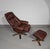 Set of Lounge Chair and Ottoman from Hjellegjerde Møbel, Sweden, 1980s For Sale - Image 14 of 14