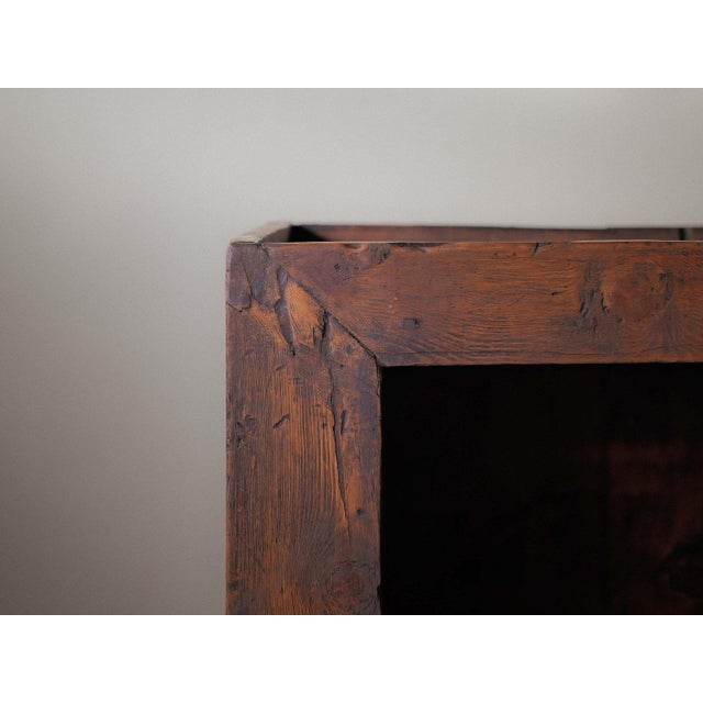 Alpine Folk Art Pine Wardrobe, Piedmont, Italy, 18th Century For Sale - Image 5 of 18