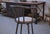 Wood Industrial Stool with Oak Seat, 1960s For Sale - Image 7 of 9