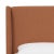 Not Yet Made - Made To Order Jordan California King Wingback Platform Bed in Zuma Terracotta For Sale - Image 5 of 5