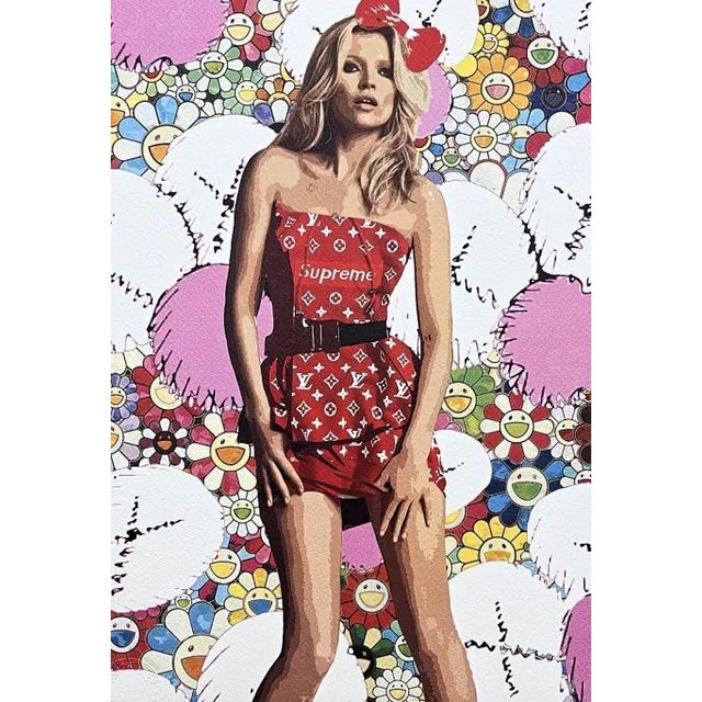 Death NYC - Kate Moss and Murakami - Limited Edition with Certificate Paper: Fine art 300 gsm paper. Numbered from the...
