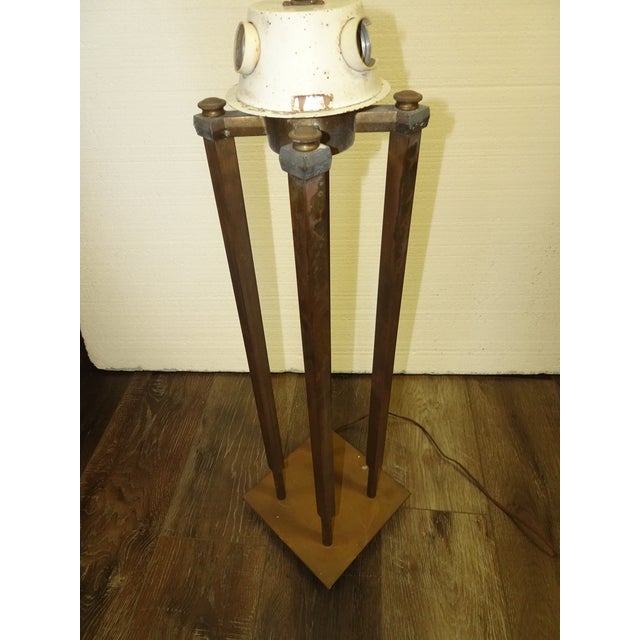 Vintage Mid Century Modern Stiffel Brass Table Lamp For Sale - Image 10 of 17