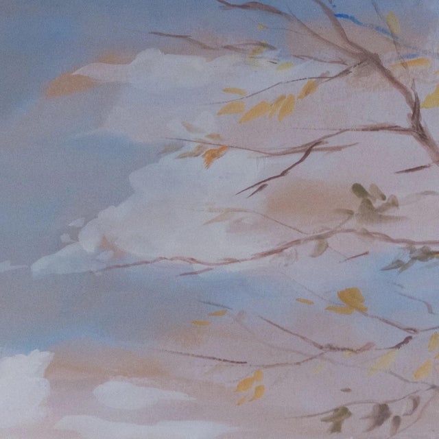 Joan Escayola Blanch, Rural Landscape, 1950s, Watercolor For Sale - Image 4 of 7