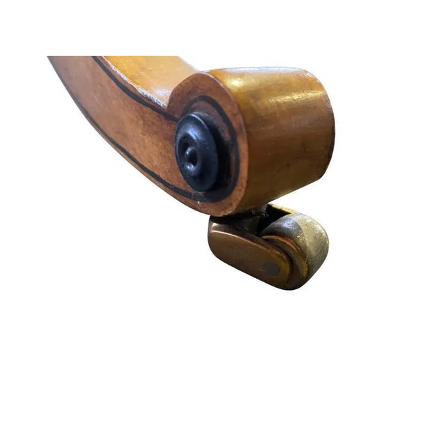 Regency Sheraton Style Newspaper Rack in Satinwood, 20th Century For Sale - Image 13 of 15