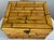 Tan Vintage Bamboo Jewelry Box or Keepsake Chest in Natural Bamboo, Asian-Inspired For Sale - Image 8 of 9