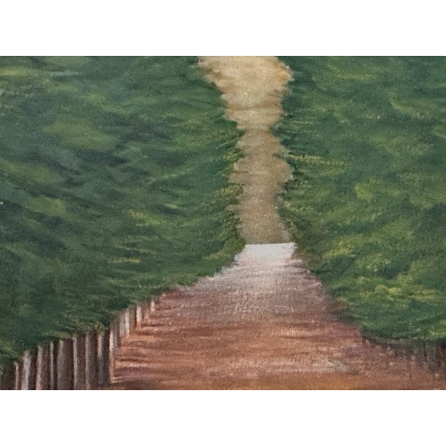 A walk in Maudsley Park Newburyport Ma. This is an archival print made from a watercolor, printed with Epson ink.