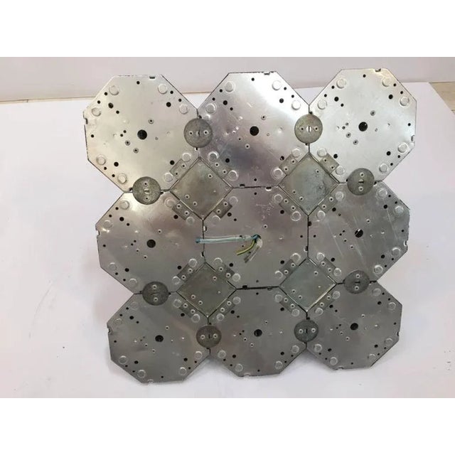 Motoko Ishii for Staff, 1970s Extra Large Modular Wall or Ceiling Lamp For Sale - Image 9 of 10