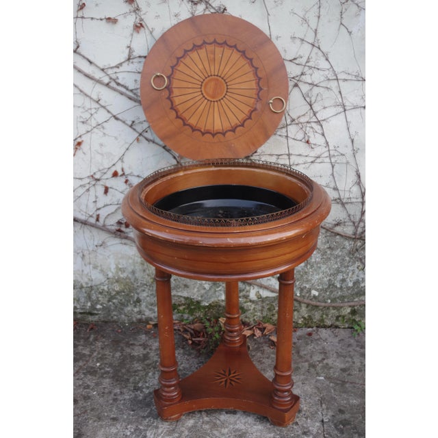 Black Double Function Room Table, 1970s For Sale - Image 8 of 12