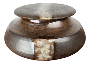 Mid-Century Modern German Studio Pottery Jar with Lid from Kellner Keramik, 1978