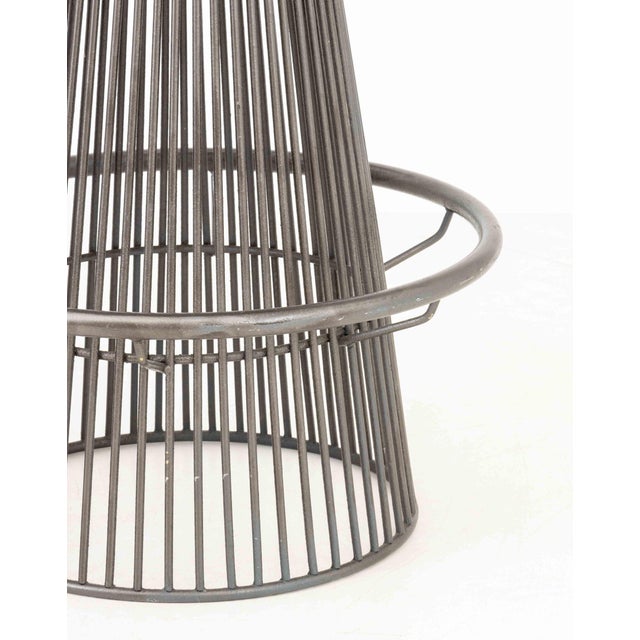 Metal Arthur Umanoff for Contemporary Shells Bar Stools, Pair For Sale - Image 7 of 7
