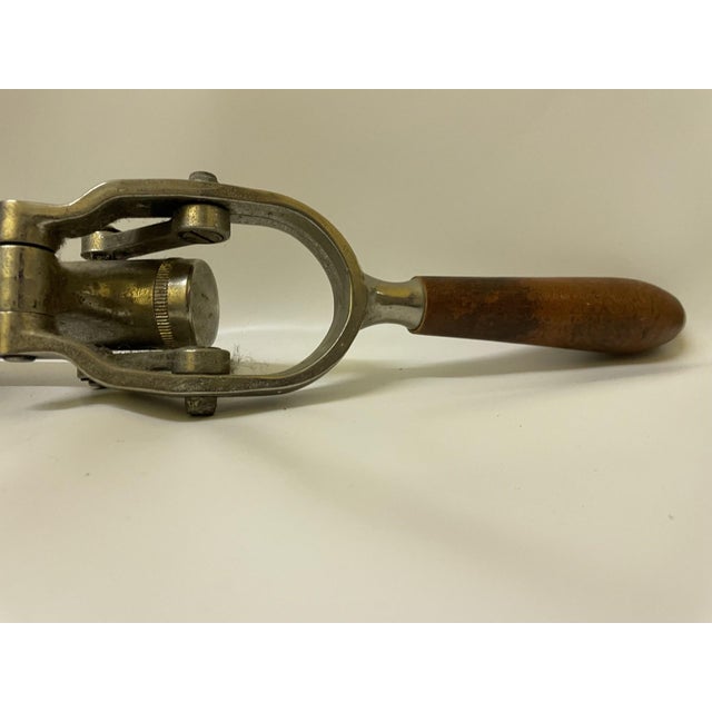 Wood Vintage Bar-Mount Wine Bottle Corkscrew by Rapid Swiss, 1970s For Sale - Image 7 of 11