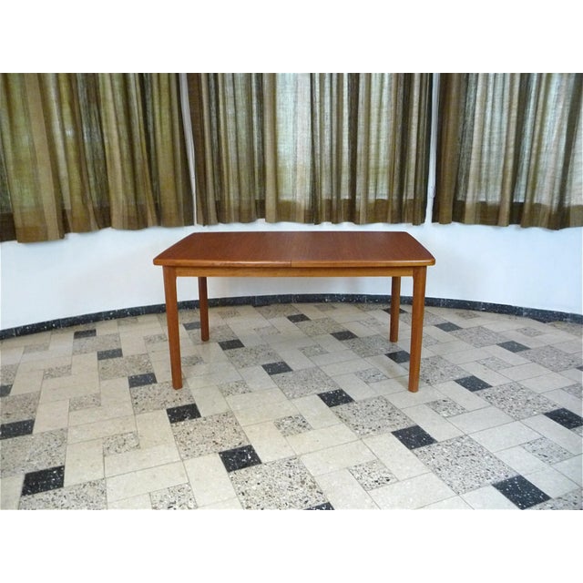 1960s Danish Extending Teak Dining Table, 1960s For Sale - Image 5 of 11