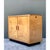 Mid-Century Modern Vintage Henredon Modernist Two Door Burl Wood Server For Sale - Image 3 of 12