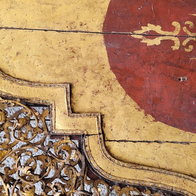 Burmese Artist, Baroque Altar, 1800s, Metal, Wood and Gold For Sale - Image 15 of 18
