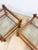 Pair of Vintage Teak Mortise and Tenon Side Tables, Glass Top and Base For Sale In Tampa - Image 6 of 10