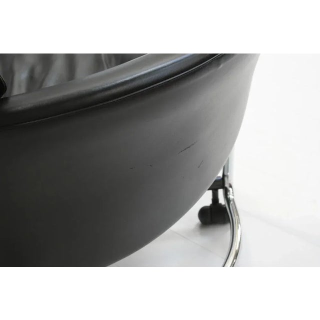Adjustable Leather Girotonda Lounge Chair by Francesco Binfaré for Cassina, 1990s For Sale - Image 11 of 14