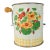 Vintage Flour Sifter W/ Floral Motif For Sale