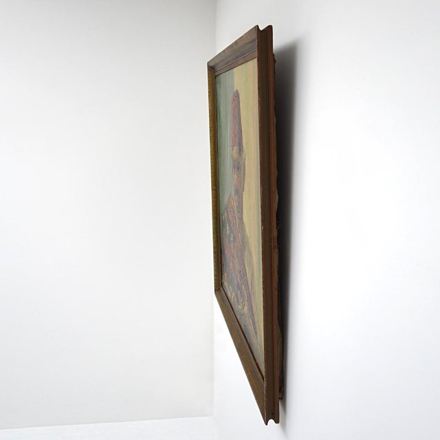 Hein Froonen, Moroccan Seller of Kilims and Jewels, 1930s, Oil Painting For Sale - Image 7 of 14