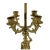 Robert Abbey Inc. Figural Candelabra Table Lamp Refurbished For Sale - Image 4 of 9